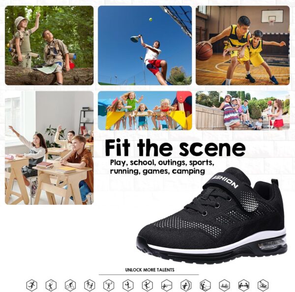 Kids Trainers Boys Girls Walking Running Sneakers Lightweight Child School Shoes - Image 7