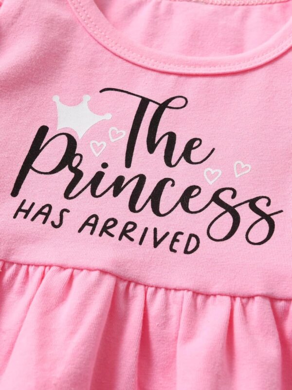 Planooar Toddler Baby Girl Clothes Outfit Ruffle Long Sleeve Tops+ Pants + Headband - Image 3