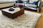 Rugs & Stuff Premium Shaggy Flokati Greek Rugs Ivory colour - 70 x 120cm - 2000gsm