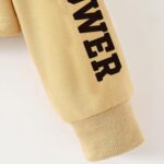 Xumplo Girl's 2 Piece Outfits Tween Girls Long Sleeve Hoodie with Pants Clothes Set Teens Brown Casual Clothing - Image 6