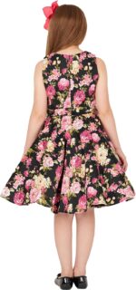 BlackButterfly Kids 'Audrey' Vintage 50's Girls Dress - Image 5