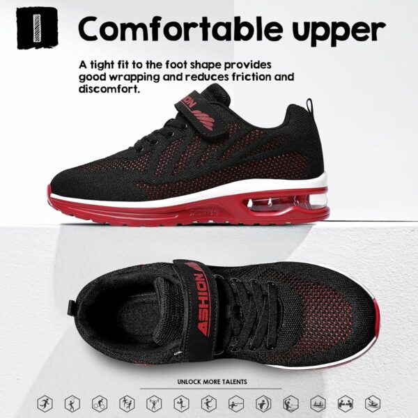 Boys Trainers Kids Running Walking Shoes Sport Shoes Breathable Athletic Sneakers - Image 2