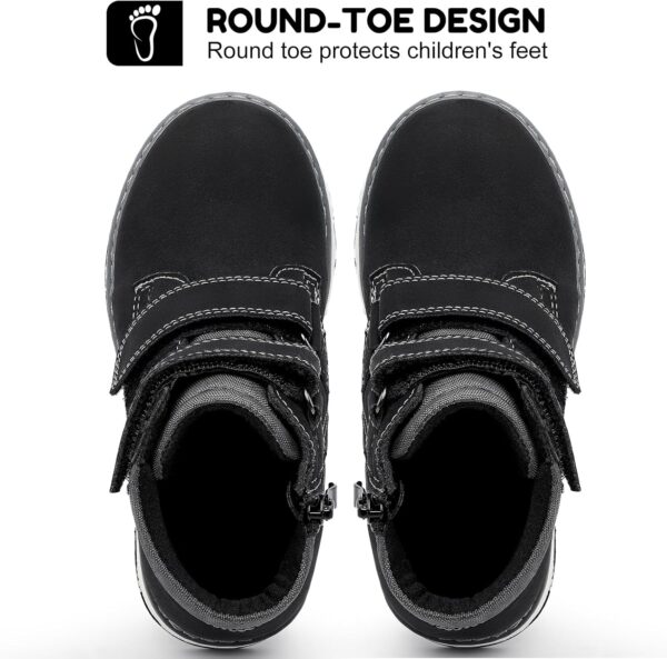 Harvest Land Boys Ankle Boots Waterproof Walking Shoes Boy Combat Boot - Image 5