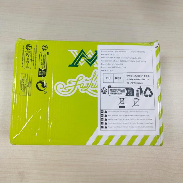 YUNICUS Kids Light up Trainers Light up Shoes USB Charging Flashing Trainers Wings High-Top LED Sneakers for Girls Boys Halloween Christmas Birthday Great Gift - Image 7