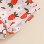 Toddler Kids Baby Girl Floral Overalls Shorts with Pocket Suspender Trousers Summer Clothing Outfits - Image 7