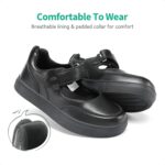 DREAM PAIRS Kids Girls Mary Jane Sneakers Strap Toddler Little Girls School Shoes Soft Walking Party Flat Shoes - Image 4