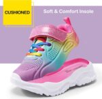 Girls Trainers Kids Athletic Shoes Toddlers Glitter Casual Lightweight Sneakers Sports Shoes Breathable Tennis Road Trail Running Shoes - Image 6