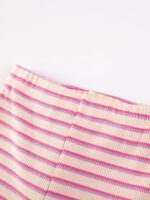 TCWWBB Girls Toddler Outfits Clothes Set Kids Cute Bunny Dancing Birthday Print Short Sleeve T-Shirt Tops Leggings Trousers 2 Piece Set Clothing Age 1-7 Years - Image 6