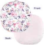 Newborn Lounger Cover for Boys Girls, Soft Comfortable Baby Lounger Cover 1 Pack Reversible Removable Fleece Slipover for Infant Lounger Pillow, Stylish Floral (Cover Only) - Image 5