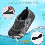 JOINFREE Toddler Girls Boys Water Shoes Quick-Dry Non-Slip Aqua Shoes Breathable Infant Water Socks for Swim Pool Beach - Image 3