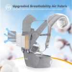 Baby Carrier Newborn Carrier Advanced 6-in-1 Carrier Multifunction Toddler Carrier Ergonomic - Image 4