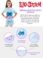 Disney Lilo And Stitch Pyjamas | Stitch PJs For Girls | Long Sleeve Tie Dye Girls Pyjamas | Kids Pyjamas Ages 5 to 13 Years - Image 4