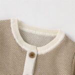 Dark Bloomers Toddlers Hat Boy Knitted Baby Jumpsuit Romper Cotton Outfits Sweater Set Girl Boys Romper&Jumpsuit Valentines Day Baby Girl - Image 6