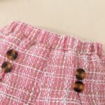 Baby Girl Clothes Ruffle Tops Long Sleeve and Pink Shorts Toddler Baby Girl Outfit Set - Image 4