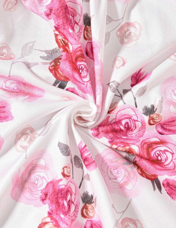 puseky Toddler Baby Girls Dress and Cardigan Set Baby Girl Floral Print Sleeveless Dress and Coat 2Pcs Fall Outfits Set - Image 6