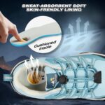 Unisex Kids Trainers Boys Girls Non-Slip Walking Shoes Breathable Low-Top Sneakers Road Trail Running Shoes Size 11.5UK Little Kids-5UK Big Kids - Image 2