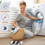 Mother's Choice Organic Cotton Baby Socks, 12 Pairs, Unisex 0-6 Months - Soft, Hypoallergenic Newborn & Infant Socks - Baby Girl & Boy Gifts, (12Pcs, Black - White - Gray) - Image 4