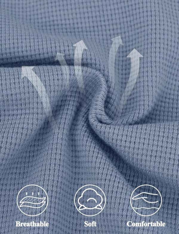 FEOYA Maternity Trousers Womens Wide Leg Long Pants Elastic Waist Casual Sweatpants Loose Pregnancy Trousers with Pocket S - 4XL - Image 5