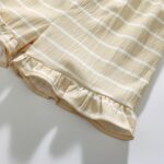 TCWWBB Toddler Girls Summer Short Outfits Clothes Set Kids Cute Unicorn Bunny Rainbow Animal Print Short Sleeve Cotton T-Shirt Tops and Shorts 2 Piece Crewneck Clothing Set Age 1-7 Years Old - Image 7