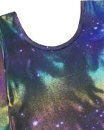 JiAmy Gymnastics Leotards for Girls Cross Back, Long Sleeve Sparkly Dance Biketards with Shorts Ballet Outfit for 3-12 Years - Image 8