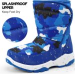 Harvest Land Kid Snow Boots Boys Winter Warm Comfortble Walking Boot Shoes - Image 3