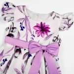 Cichic Girls' Party Flower Wedding Elegant Formal Dress 2-10 Years - Image 4