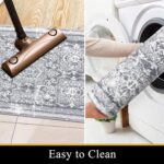 Large Boho Area Rug, 120 x 180 cm Mandala Modern Thick Carpet Rug, Washable Plush Fluffy Carpet Floor Rug, Anti-Skid indoor Chic Floor Mat for Bedroom Dining Room Lounges - Image 5