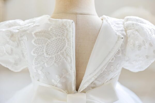 Belovecol Baby Girls Sequin Dress Bowknot Tulle Embroidery Dresses Toddler Formal Baptism Dresses 12M to 5T - Image 6