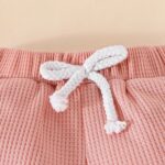 Unisex Baby Summer Clothes Set Top + Short 2Pcs Outfits 3D Flower Decoration Toddler Clothing Sets for 9M-4Y Boys and Girls - Image 5