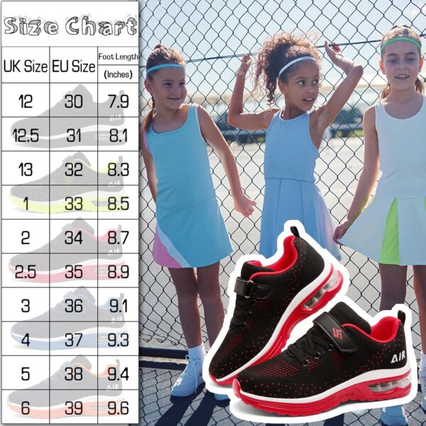 Unitysow Kids Trainers Boys Girls Walking Running Shoes Athletic Sneakers Child Lightweight Breathable Tennis Sports Shoes - Image 6