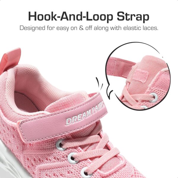 DREAM PAIRS Boys Girls Shoes Kids Tennis EZ-Ons GoGetters Running Athletic School Sneakers for Little/Big Kid - Image 3