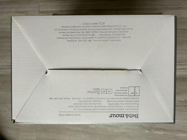 Bebamour Baby Carrier Newborn to Toddler Baby Carrier Hipseat 0-36Months with Head Hood, 3 PCS Teething Pads, Waist Extender, Light Grey - Image 13