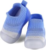 MASOCIO Baby Boys Girls Sock Shoes Infant Toddler First Walking Shoes Soft Rubber Sole Non Slip Shoes