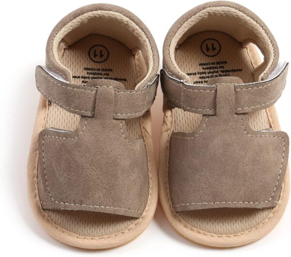 RVROVIC Baby Boys Girls Sandals Soft Sole Summer Infant Crib Shoes Lightwight Toddler Prewalker Outdoor Walking Shoes - Image 3
