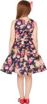 BlackButterfly Kids 'Audrey' Vintage 50's Girls Dress - Image 5