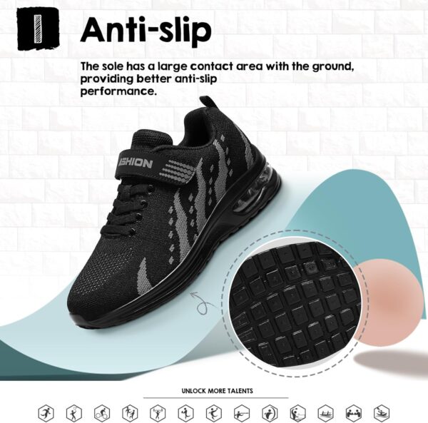 ASHION Boys Trainers Kinder Sneakers Turnschuhe Running Shoes Fitness Lightweight Casual Jogging Shoes - Image 5