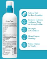 Hair Detangling Spray - Original Sprout Miracle Detangler Spray for Babies & Children - Quick Release Formula Infused with Calendula, Rosemary & Jojoba Protein for Silky, Smooth Hair - 118ml - Image 4