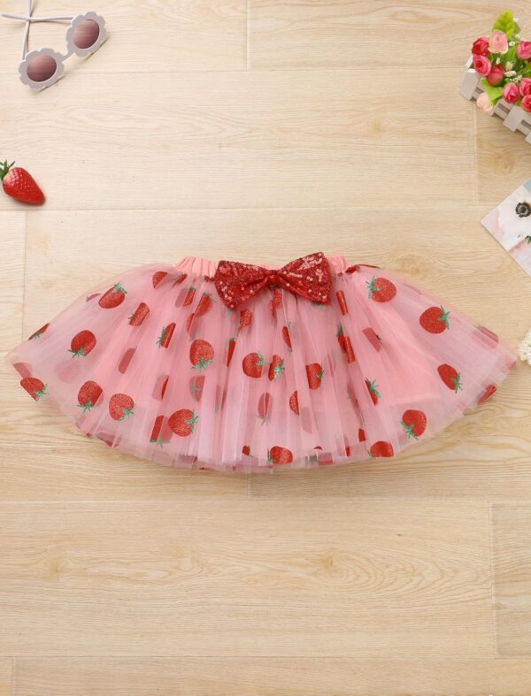 FYMNSI Baby Girls 1st Birthday Cake Smash Outfit Short Sleeve Romper Tutu Skirt Heabdand Leg Warmers 4pcs Set - Image 6