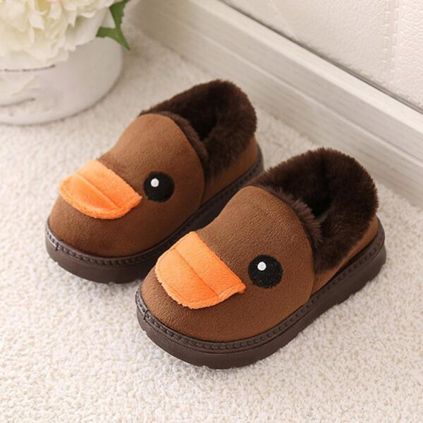 SHOBDW Girls Shoes, Baby Boys Fashion Cute Cartoon Duck Casual Winter Warm Toddler Child Home Sneakers Boots - Image 4