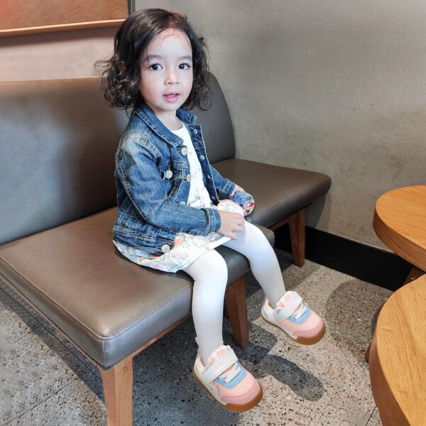 LACOFIA Baby Shoes Boys Girls First Walking Shoes Infant Toddler Trainers Soft Lightweight Anti-Slip Sneakers - Image 4