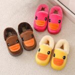 SHOBDW Girls Shoes, Baby Boys Fashion Cute Cartoon Duck Casual Winter Warm Toddler Child Home Sneakers Boots - Image 6