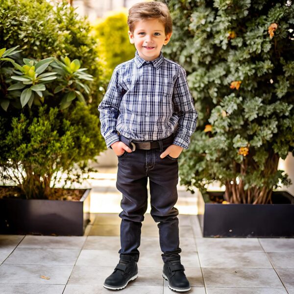 Harvest Land Boys Ankle Boots Waterproof Walking Shoes Boy Combat Boot - Image 2