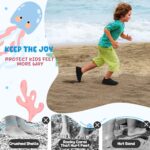 Kids Water Shoes Toddler Beach - Swim Shoes for Swimming Pool Quick Dry Non-Slip Aqua Barefoot Skin Socks for Boys Girls, Child Holiday Essentials,Lightweight Durable for Seaside Garden Park - Image 2