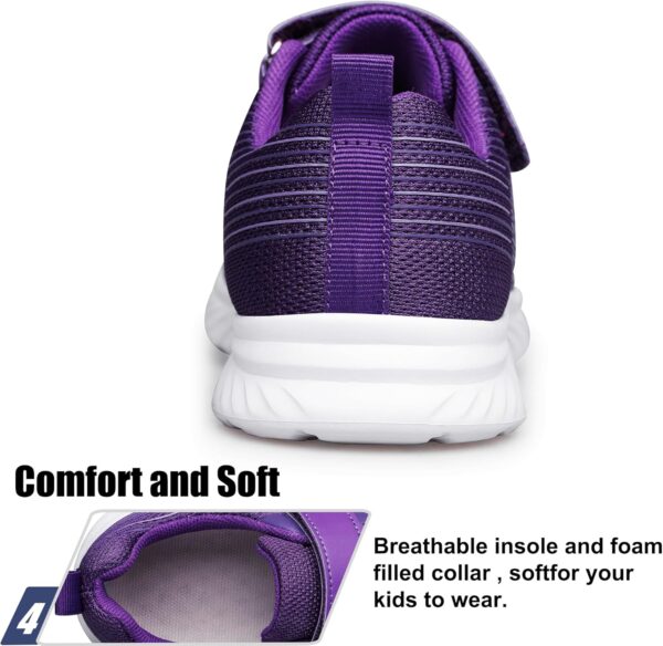 Boys Girls Trainers Sneakers for Kids Running Tennis Shoes for Toddler/Little Kid/Big Kid - Image 6