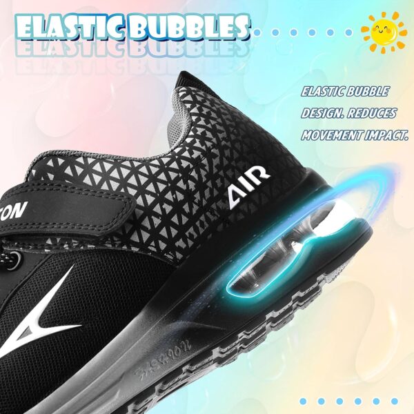 ASHION Boys Trainers Kids Sneakers Air Shoes Girls Tennis Running Walking Arch Support Lightweightreathable Sport Athletic - Image 4