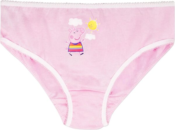 Peppa Pig Girls Piglet Underwear 5 Pack - Image 4