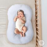 Termichy Baby Lounger Covers for Newborns: Muslin Lounger Pillow Covers Fit for Snuggle Me for Cozy Naps at Home or On The Go – Must Have Baby Nest Lounger Sheets for Toddler Girl Boy 0-12 Months - Image 5