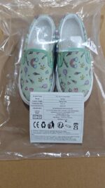 maxvinci Kids Slip On Canvas Shoes Girls Boys Casual Trainers Breathable Flat Sneakers Pumps Plimsoles with Cartoon Pattern Print - Image 7