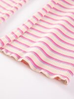 TCWWBB Girls Toddler Outfits Clothes Set Kids Cute Bunny Dancing Birthday Print Short Sleeve T-Shirt Tops Leggings Trousers 2 Piece Set Clothing Age 1-7 Years - Image 7