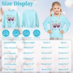 Baogaier Girls Sweatshirt Cotton Long Sleeve T Shirts Jumper Crew Neck Casual Kids Clothes Soft Comfort Breathable Toddler Cute Animal Print Pattern Pullover Tops Girl Clothing Age 2-7 Years - Image 6